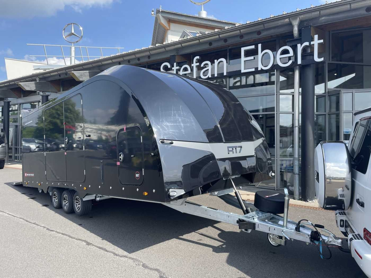 Brian James Race Transporter 7 / 6,16 m 3.500 kg - Reboque transporte de veículos: foto 5 Brian James Race Transporter 7 / 6,16 m 3.500 kg - Reboque transporte de veículos: foto 5