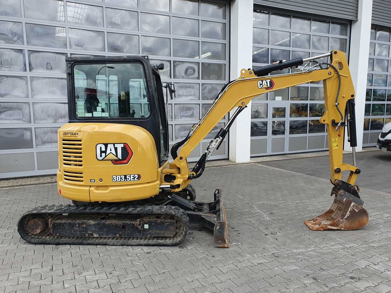 CAT 303.5E2CR / nur 2.107h! / 1x Tieflöffel / 2021 - Mini escavadeira: foto 2 CAT 303.5E2CR / nur 2.107h! / 1x Tieflöffel / 2021 - Mini escavadeira: foto 2