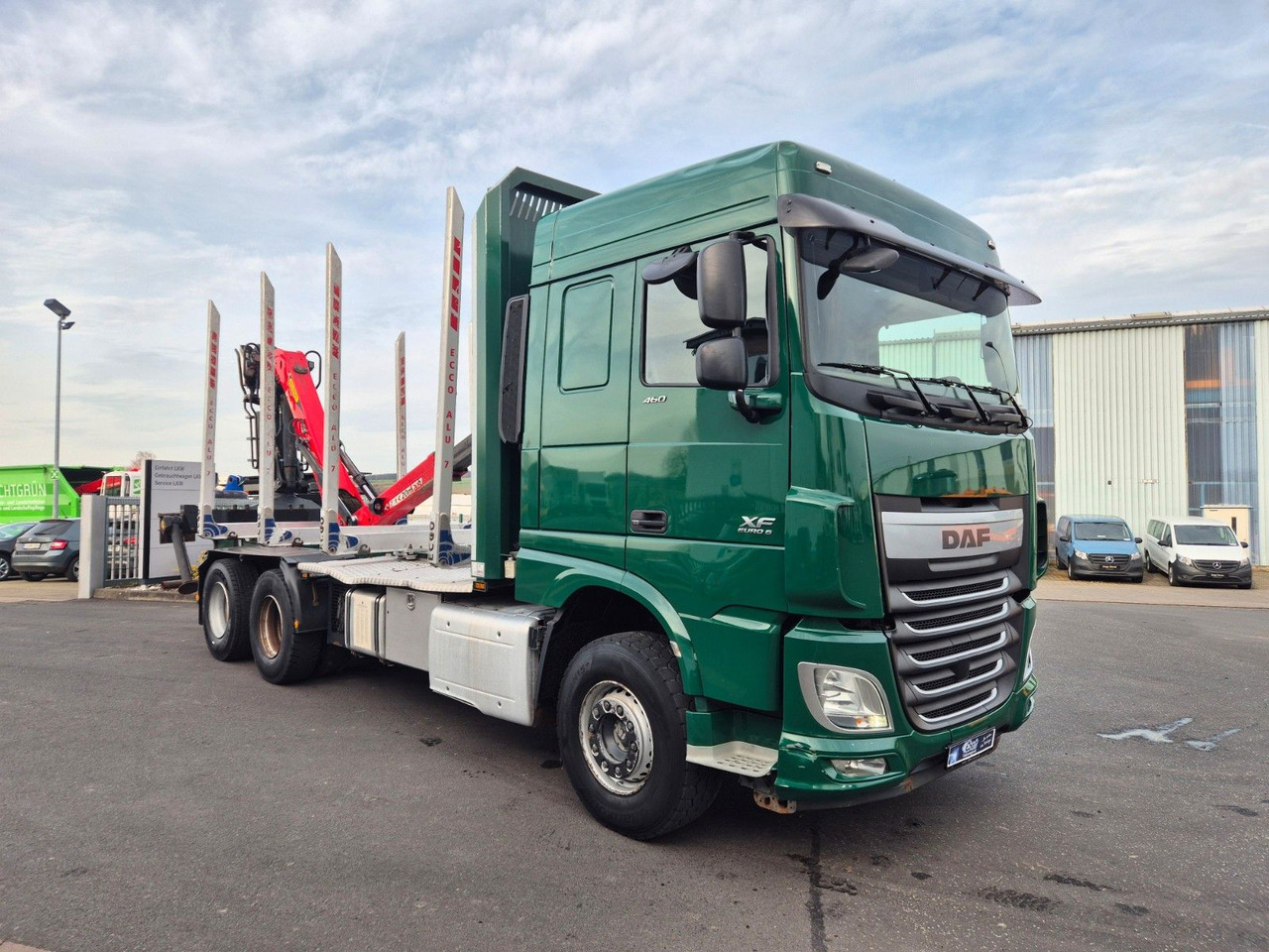 DAF XF 460 6x4 Epsilon M12Z91 - Camião de transporte de madeira, Camião grua: foto 4 DAF XF 460 6x4 Epsilon M12Z91 - Camião de transporte de madeira, Camião grua: foto 4