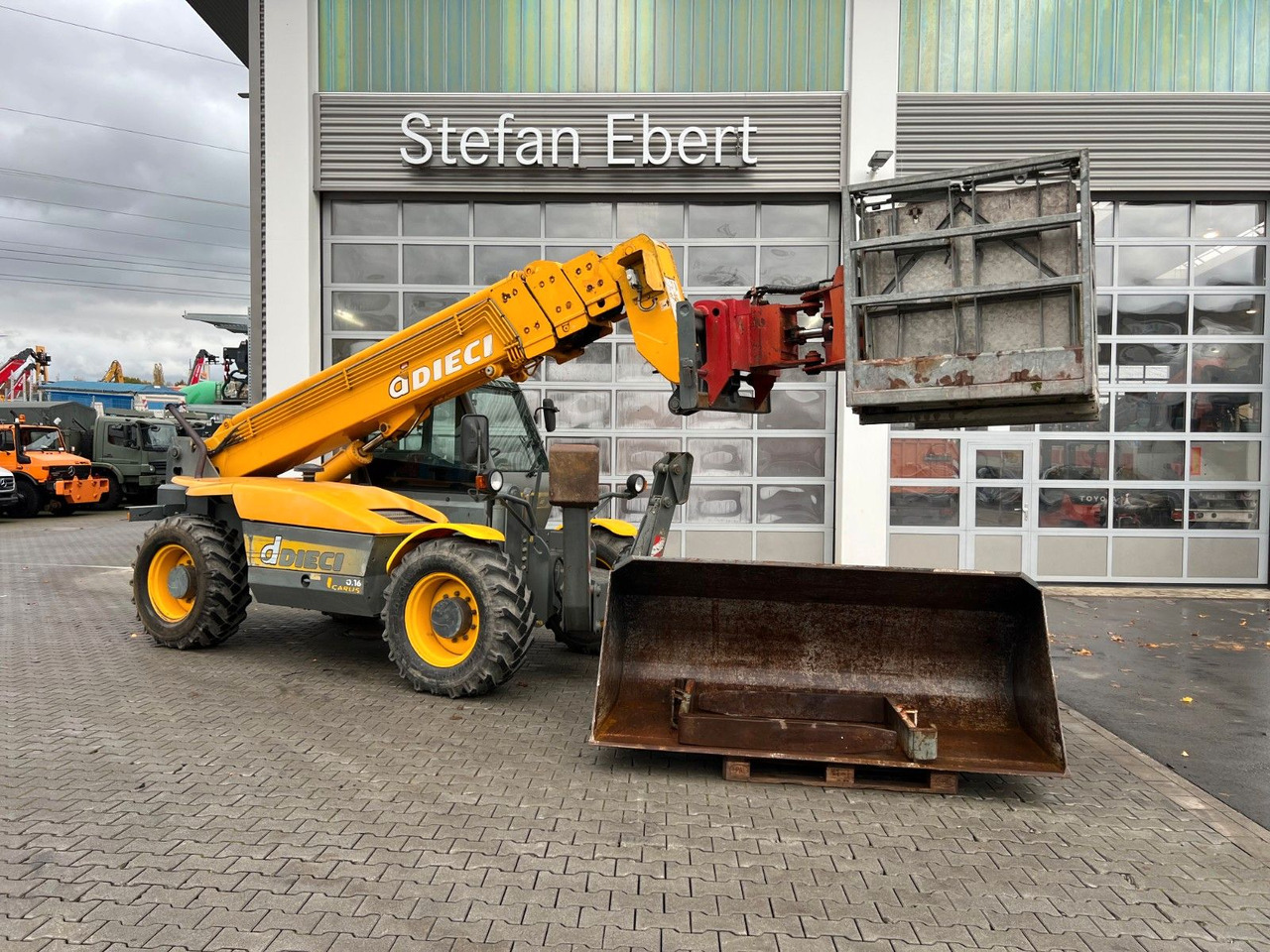 Dieci Icarus 40.16 ET 166 / 4.238 h / 2003 - Pá carregadora de rodas: foto 1 Dieci Icarus 40.16 ET 166 / 4.238 h / 2003 - Pá carregadora de rodas: foto 1