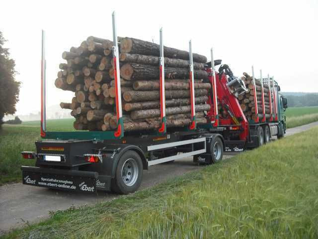 Ebert KHA 18 Kurzholz-Anhänger NEU - Reboque transporte de madeira: foto 1 Ebert KHA 18 Kurzholz-Anhänger NEU - Reboque transporte de madeira: foto 1