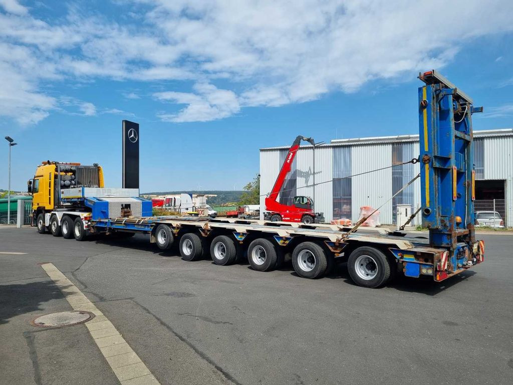 Goldhofer STZ-H6-57/80A Teleskop-Tieflader Waggontransport - Semi-reboque baixa: foto 4 Goldhofer STZ-H6-57/80A Teleskop-Tieflader Waggontransport - Semi-reboque baixa: foto 4