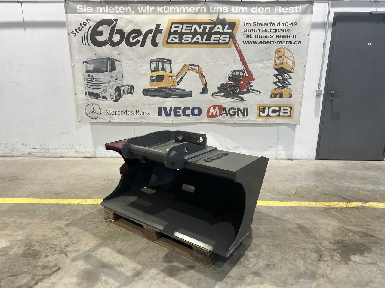 Holp BankettLöffel BL.145.140 / MS10 / 1.400 mm - Balde escavadora para Máquina de construção: foto 1 Holp BankettLöffel BL.145.140 / MS10 / 1.400 mm - Balde escavadora para Máquina de construção: foto 1