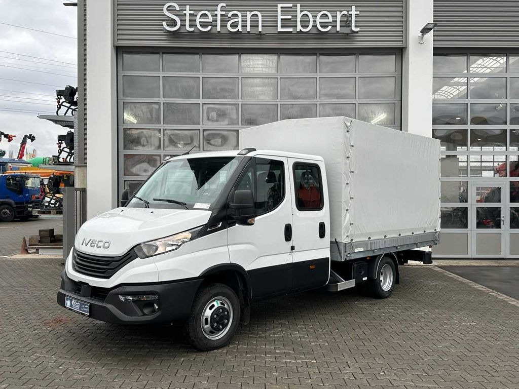 Iveco Daily 50C18H A8 DoKa *AHK*Automatik*7-Sitze* - Carrinha de lona, Carrinha cabine dupla: foto 1 Iveco Daily 50C18H A8 DoKa *AHK*Automatik*7-Sitze* - Carrinha de lona, Carrinha cabine dupla: foto 1