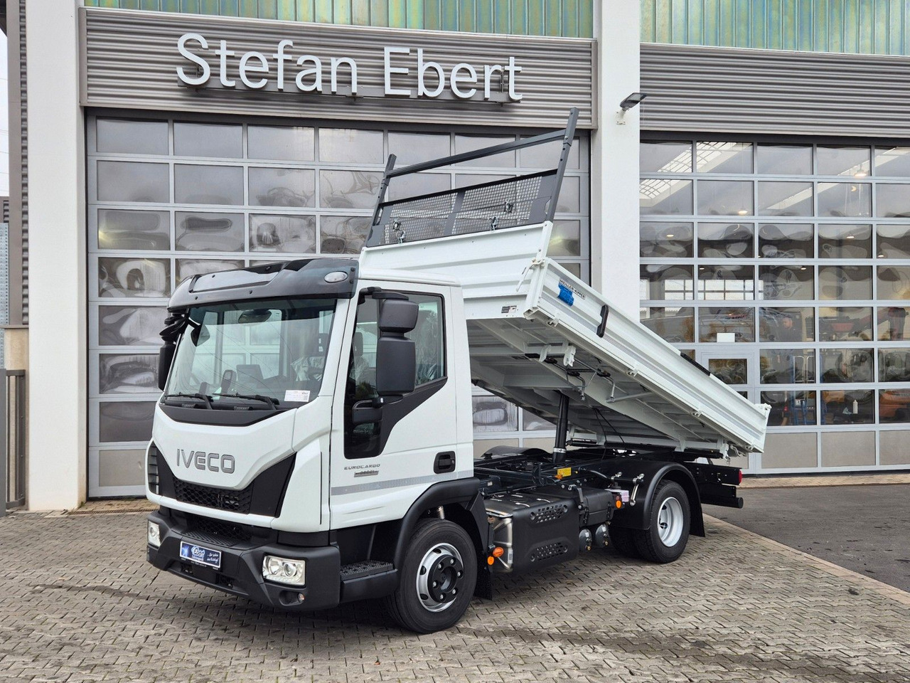 Iveco Eurocargo ML80E21 Meiller Kipper 2x AHK 3 Sitze - Camião basculante: foto 1 Iveco Eurocargo ML80E21 Meiller Kipper 2x AHK 3 Sitze - Camião basculante: foto 1