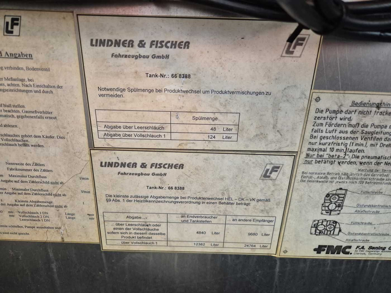 Locação financeira de  Iveco Stralis AD190S42/P 14.000L Lindner&Fischer Iveco Stralis AD190S42/P 14.000L Lindner&Fischer: foto 9