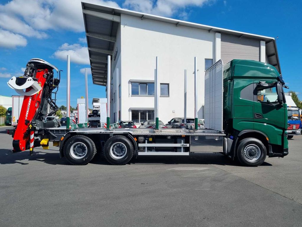 Iveco X-Way AS300X57 Z/P HR ON+ 6x4 (6x6 Hi Traction) - Camião de transporte de madeira, Camião grua: foto 5 Iveco X-Way AS300X57 Z/P HR ON+ 6x4 (6x6 Hi Traction) - Camião de transporte de madeira, Camião grua: foto 5