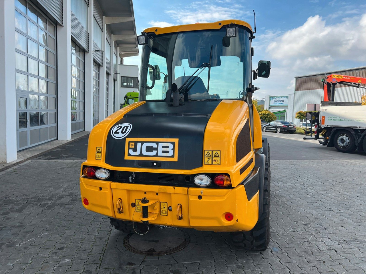 JCB 407 SV / nur 268h! / Klappschaufel & Gabel - Pá carregadora de rodas: foto 4 JCB 407 SV / nur 268h! / Klappschaufel & Gabel - Pá carregadora de rodas: foto 4