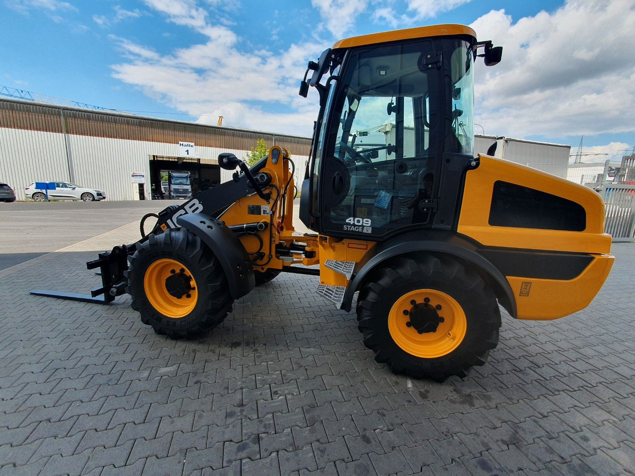 JCB 409 SV / Neufahrzeug / Gabel - Pá carregadora de rodas: foto 5 JCB 409 SV / Neufahrzeug / Gabel - Pá carregadora de rodas: foto 5