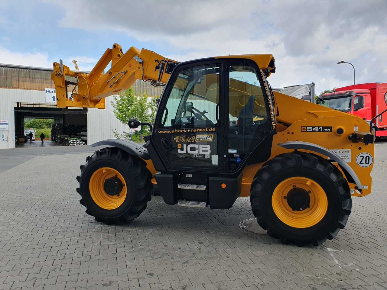 Empilhador telescópico JCB 541-70 / nur 438h / 2022 / 4.100kg / 7m / 109PS: foto 6