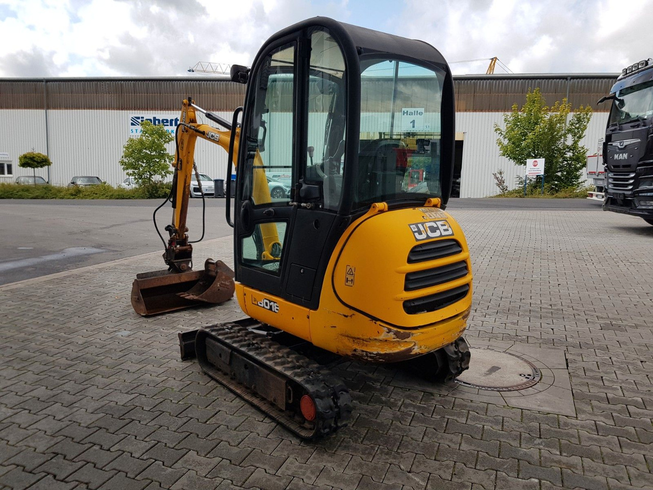JCB 8018 / 3.420h / hydrl. Grabenräumer / Tieflöffel - Mini escavadeira: foto 5 JCB 8018 / 3.420h / hydrl. Grabenräumer / Tieflöffel - Mini escavadeira: foto 5