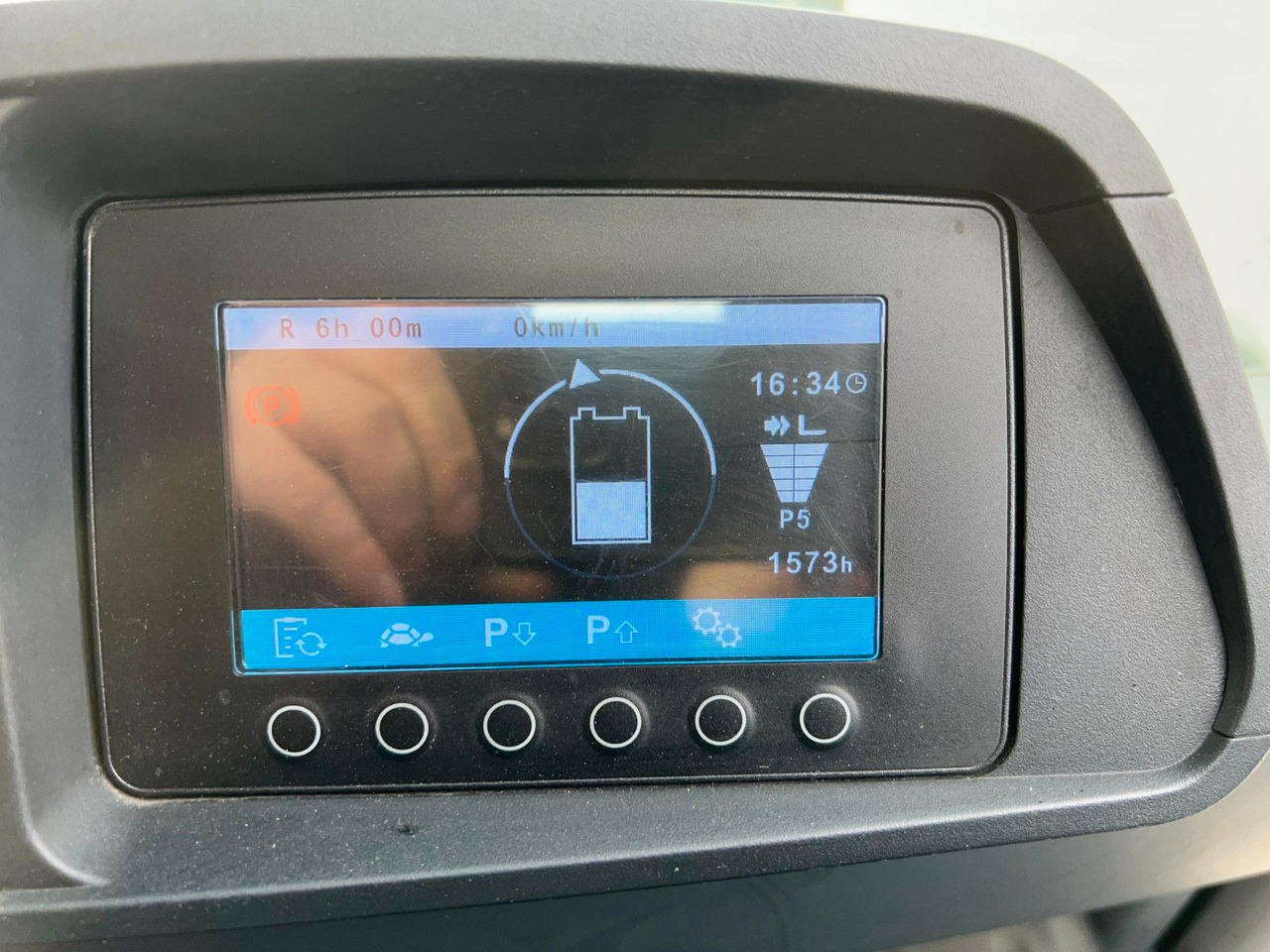 Empilhador elétrico Jungheinrich EFG 215 / Triplex: 4.25m! / SS / 1.573h / 2024: foto 18