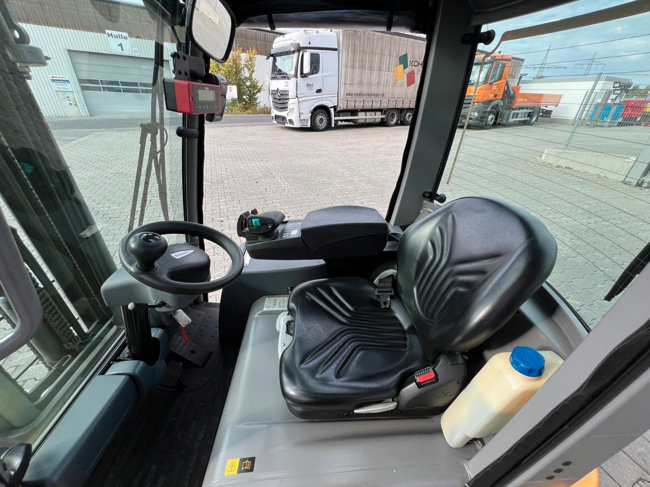 Empilhador elétrico Jungheinrich EFG 215 / Triplex: 4.25m! / SS / 1.573h / 2024: foto 14