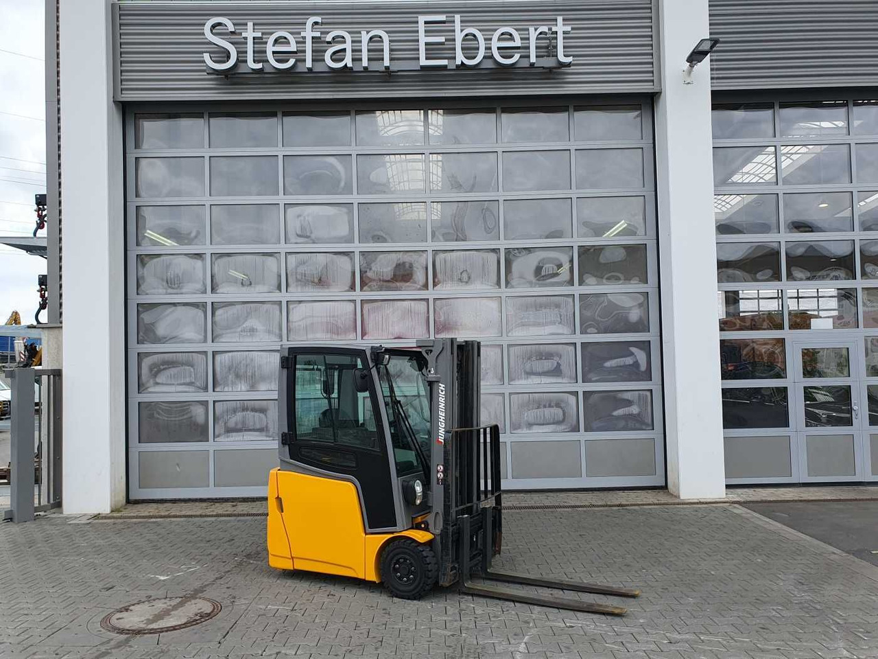 Empilhador elétrico Jungheinrich EFG 215 / Triplex: 4.30m! / SS /  4.297h!: foto 1