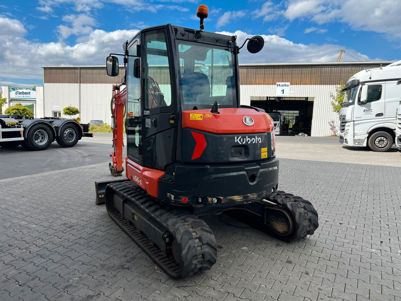 Mini escavadeira Kubota U56-5 / nur 1.462h! / 2022: foto 7 Mini escavadeira Kubota U56-5 / nur 1.462h! / 2022: foto 7