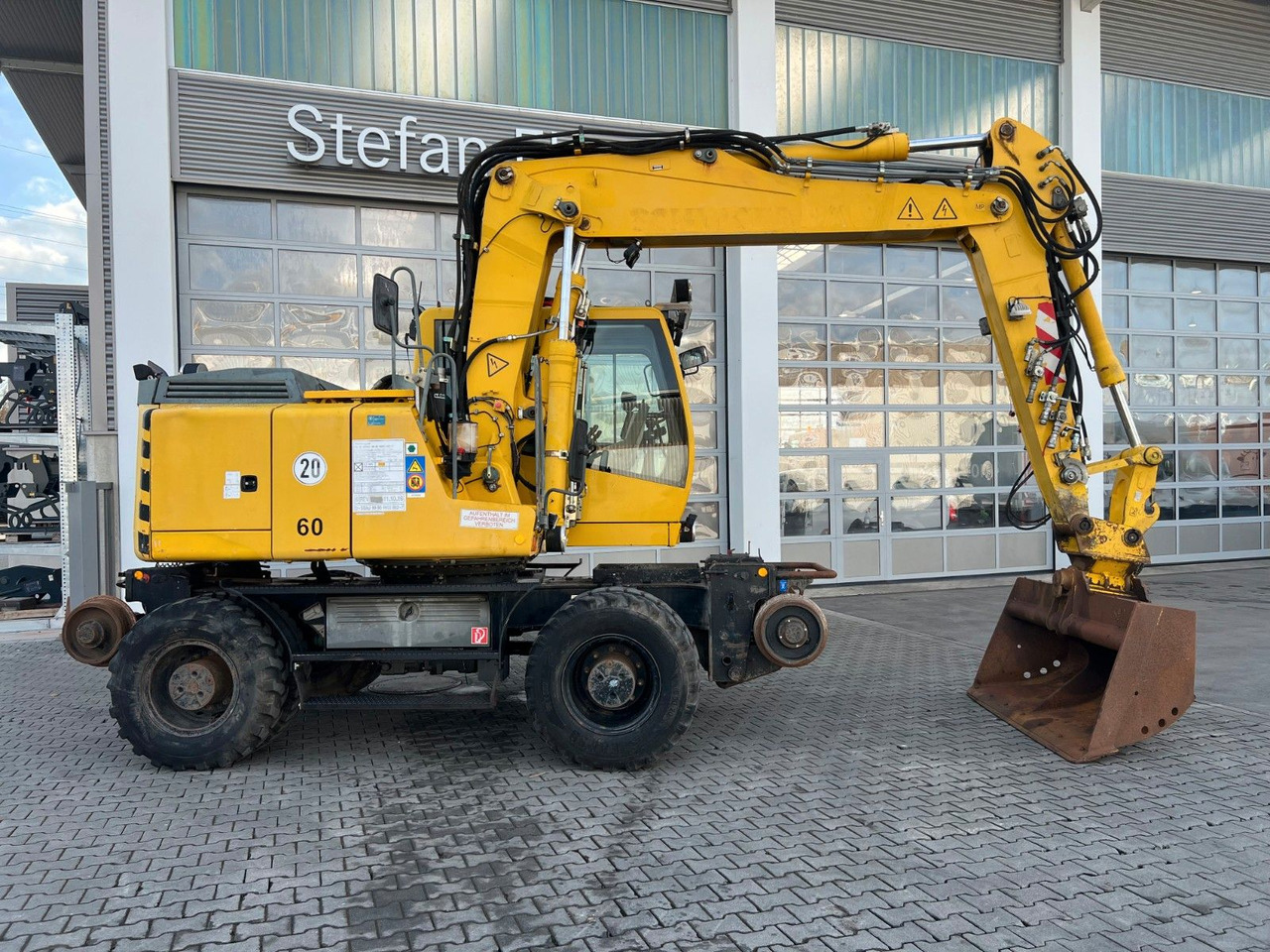 Liebherr A 900 C ZW Litronic / 18.866h / 2008 - Escavadeira de rodas: foto 3 Liebherr A 900 C ZW Litronic / 18.866h / 2008 - Escavadeira de rodas: foto 3