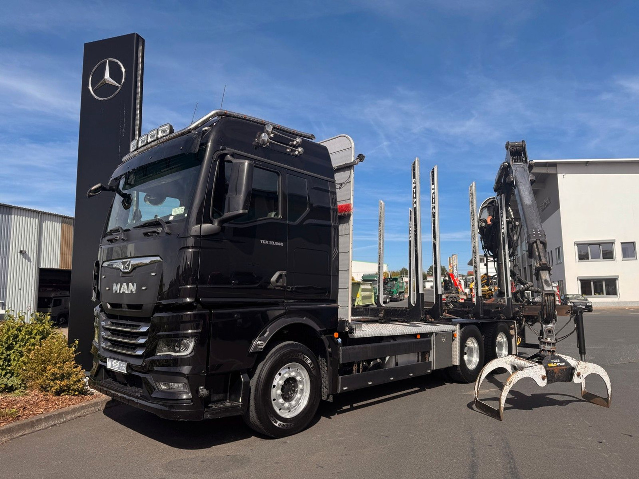 MAN TGX 33.640 6x4 BL Palfinger Q150Z96 - Camião de transporte de madeira, Camião grua: foto 3 MAN TGX 33.640 6x4 BL Palfinger Q150Z96 - Camião de transporte de madeira, Camião grua: foto 3