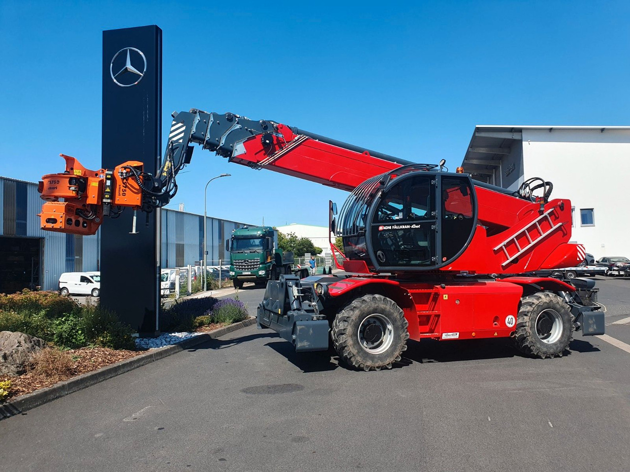 Magni RTH 6.30 SH / Fällkran / nur 1.340h / 2021 - Empilhador telescópico: foto 2 Magni RTH 6.30 SH / Fällkran / nur 1.340h / 2021 - Empilhador telescópico: foto 2