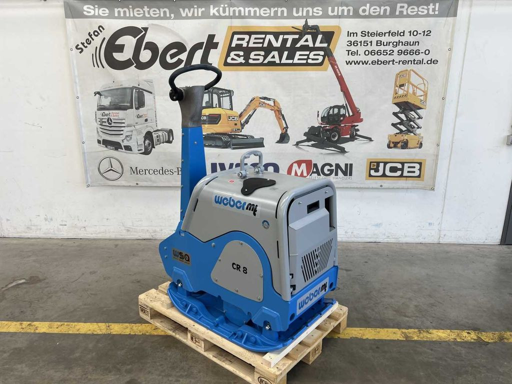 Weber CR 8 WSA Hatz-Diesel / 608 kg Rüttelplatte - Máquina de construção: foto 1 Weber CR 8 WSA Hatz-Diesel / 608 kg Rüttelplatte - Máquina de construção: foto 1