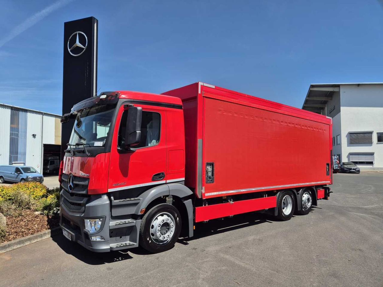 Mercedes-Benz Antos 2540 LnR 6x2 LBW Schiebeplanen AHK - Camião de lona: foto 2 Mercedes-Benz Antos 2540 LnR 6x2 LBW Schiebeplanen AHK - Camião de lona: foto 2