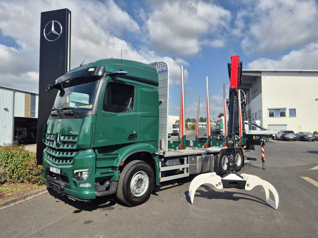 Mercedes-Benz Arocs 2651 L 6x4 Kran Epsilon TZ 12-86 Retarder Mercedes-Benz Arocs 2651 L 6x4 Kran Epsilon TZ 12-86 Retarder - Camião de transporte de madeira, Camião grua: foto 1 Mercedes-Benz Arocs 2651 L 6x4 Kran Epsilon TZ 12-86 Retarder Mercedes-Benz Arocs 2651 L 6x4 Kran Epsilon TZ 12-86 Retarder - Camião de transporte de madeira, Camião grua: foto 1