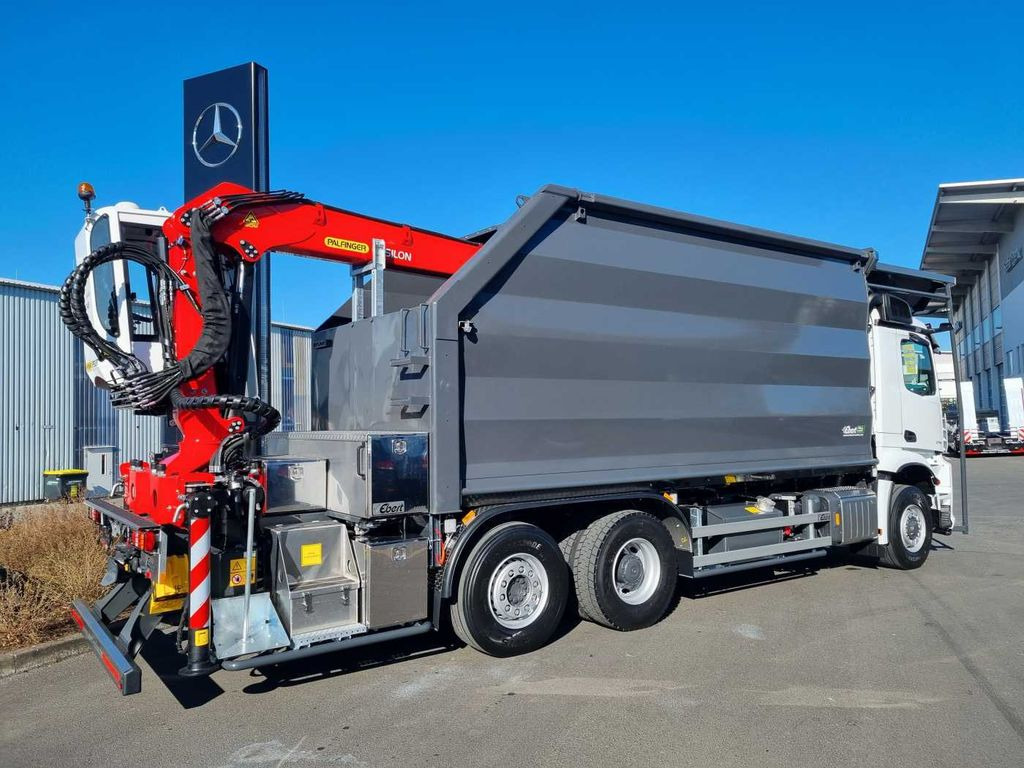 Mercedes-Benz Arocs 2751L HAD + Q170L (11,5m!) -EBERT-Fäll-LKW - Camião de transporte de madeira, Camião grua: foto 5 Mercedes-Benz Arocs 2751L HAD + Q170L (11,5m!) -EBERT-Fäll-LKW - Camião de transporte de madeira, Camião grua: foto 5