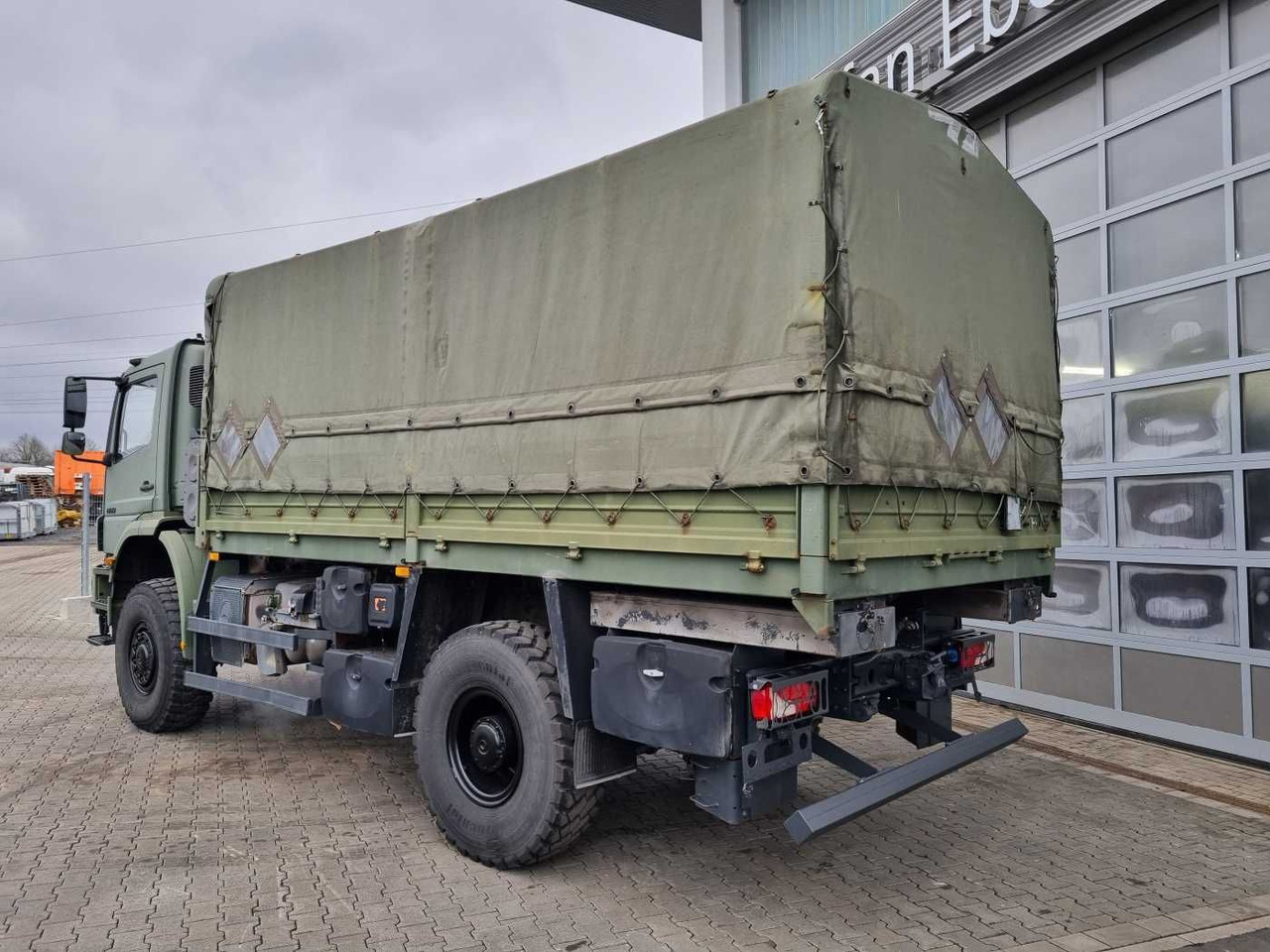 Camião de lona Mercedes-Benz Axor 1829 A 4x4 Pritsche/Plane 10 Stück: foto 8