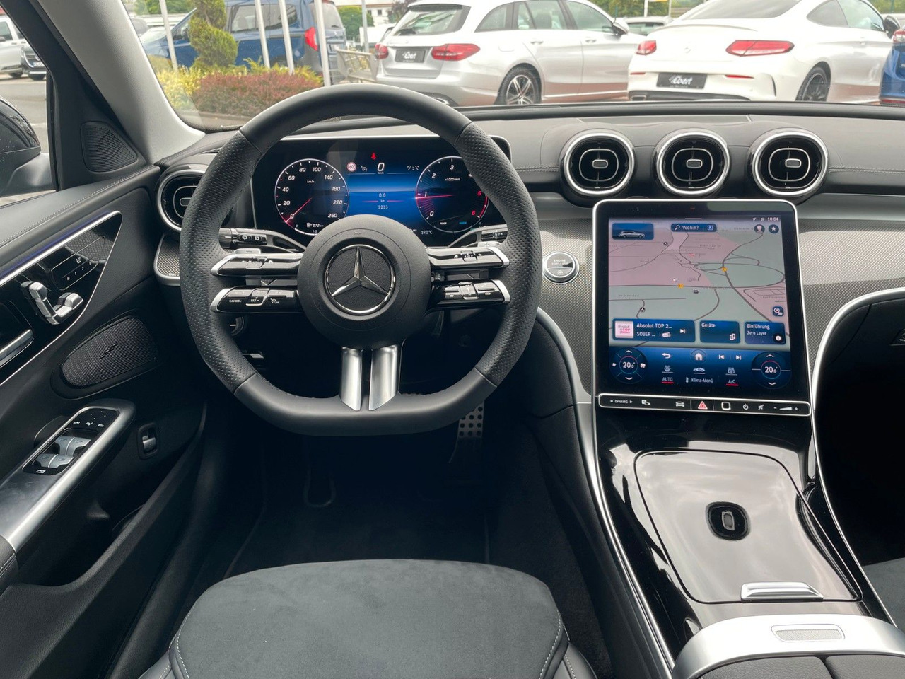 Carrinha Mercedes-Benz C 200 d T AMG+Night+360°+Digital+Memory+Keyless: foto 12