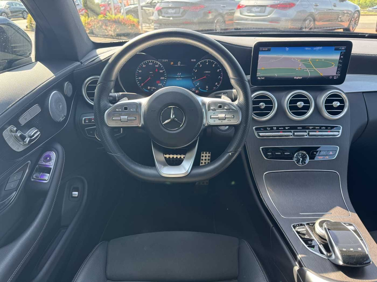 Automóvel Mercedes-Benz C 400 4M AMG Coupe Pano+Burm+Distr+Memory+360: foto 11