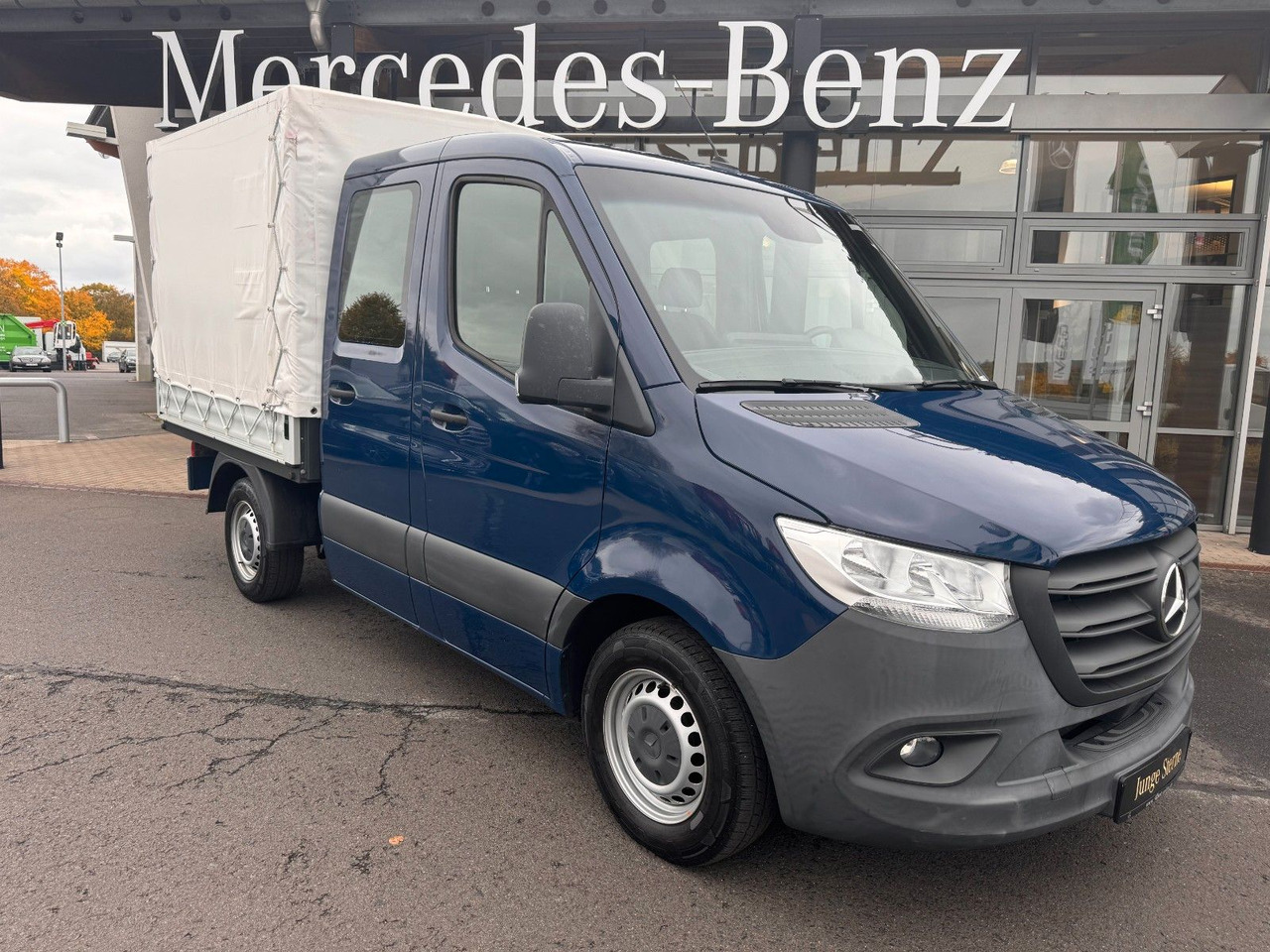 Mercedes-Benz Sprinter 215 CDI DoKa 9G Klima AHK SHZ - Carrinha de caixa aberta, Carrinha cabine dupla: foto 1 Mercedes-Benz Sprinter 215 CDI DoKa 9G Klima AHK SHZ - Carrinha de caixa aberta, Carrinha cabine dupla: foto 1