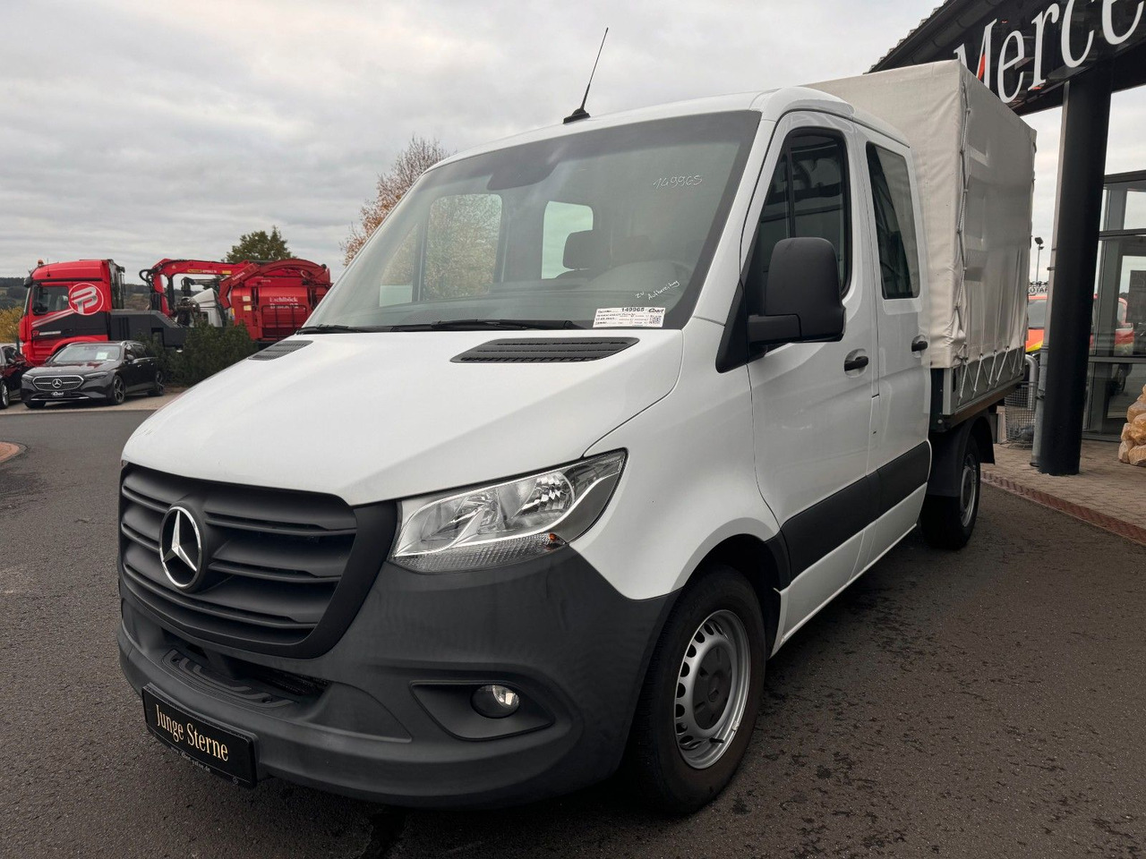 Mercedes-Benz Sprinter 215 CDI DoKa 9G Klima AHK SHZ - Carrinha de caixa aberta, Carrinha cabine dupla: foto 3 Mercedes-Benz Sprinter 215 CDI DoKa 9G Klima AHK SHZ - Carrinha de caixa aberta, Carrinha cabine dupla: foto 3