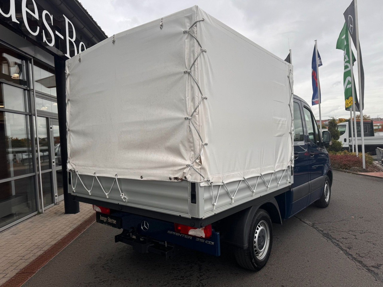 Mercedes-Benz Sprinter 215 CDI DoKa 9G Klima AHK SHZ - Carrinha de caixa aberta, Carrinha cabine dupla: foto 4 Mercedes-Benz Sprinter 215 CDI DoKa 9G Klima AHK SHZ - Carrinha de caixa aberta, Carrinha cabine dupla: foto 4