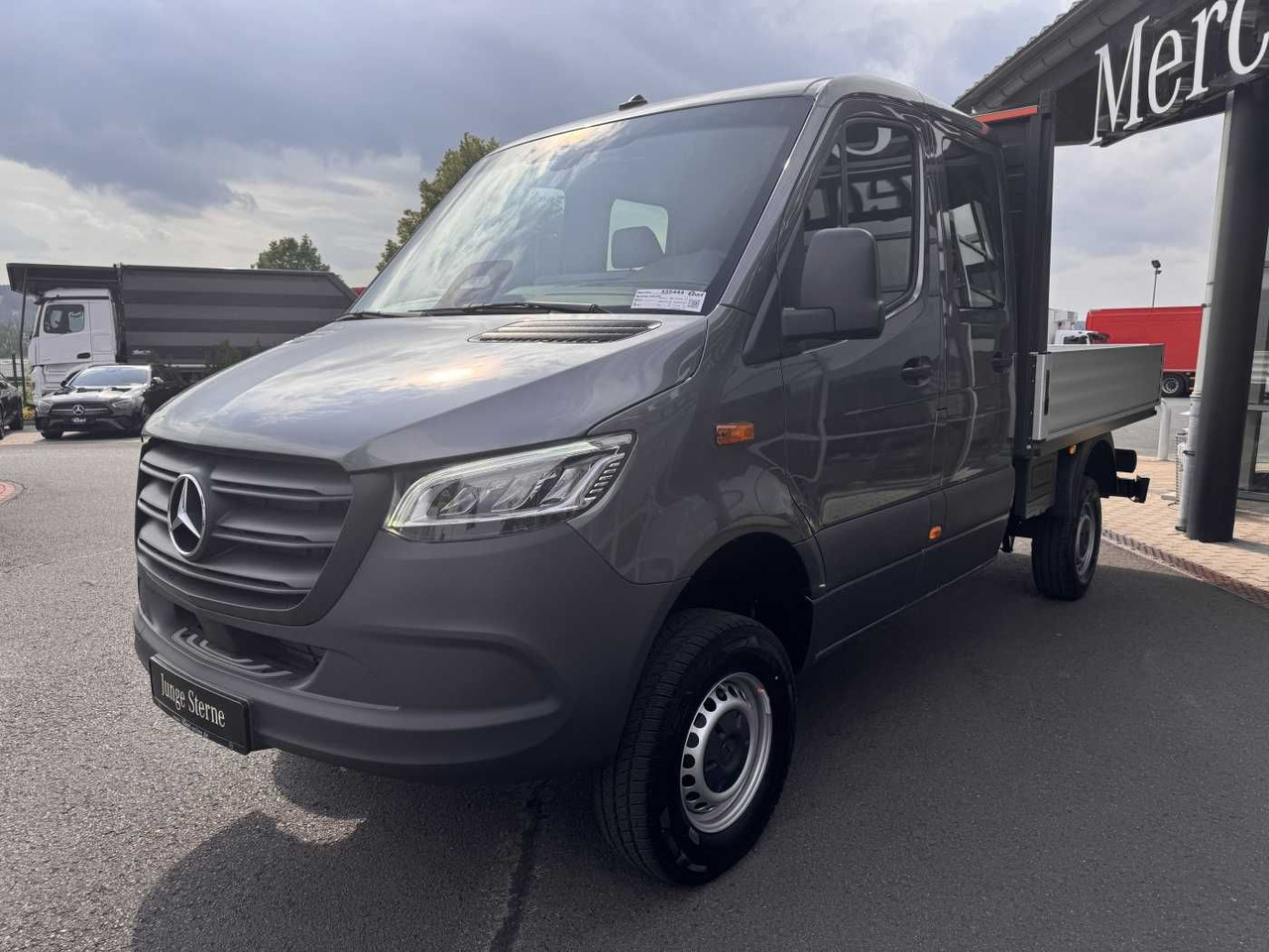 Mercedes-Benz Sprinter 319 CDI 4x4 DoKa AHK3,5 Klima Kamera - Carrinha de caixa aberta, Carrinha cabine dupla: foto 3 Mercedes-Benz Sprinter 319 CDI 4x4 DoKa AHK3,5 Klima Kamera - Carrinha de caixa aberta, Carrinha cabine dupla: foto 3
