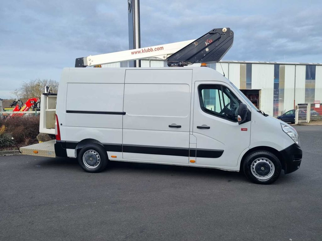 Caminhão com plataforma aérea, Veículo comercial Renault Master 2.3 dCi / KLUBB K32, 12,5m: foto 10