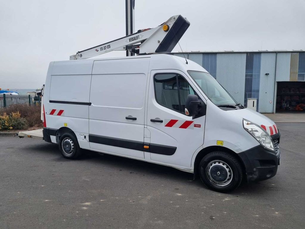 Caminhão com plataforma aérea, Veículo comercial Renault Master 2.3 dCi / VERSALIFT ETL-32, 12,5m: foto 11