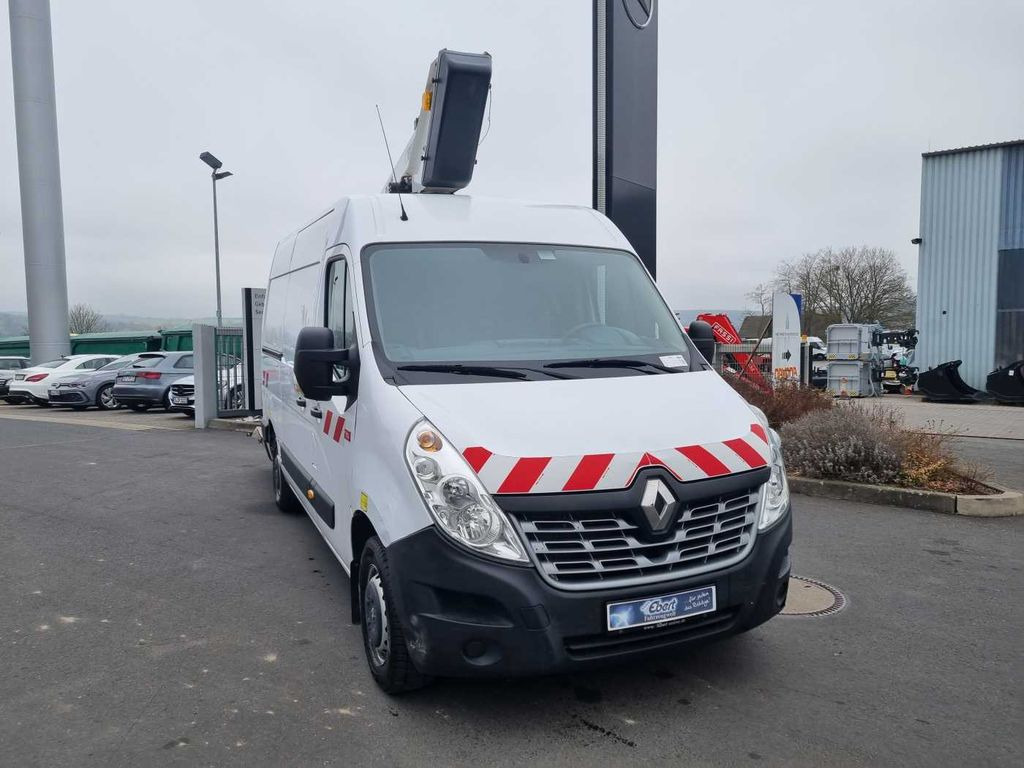 Caminhão com plataforma aérea, Veículo comercial Renault Master 2.3 dCi / VERSALIFT ETL-32, 12,5m: foto 12