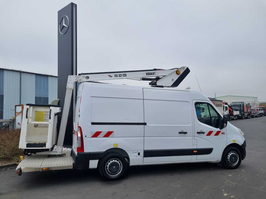 Caminhão com plataforma aérea, Veículo comercial Renault Master 2.3 dCi / VERSALIFT ETL-32, 12,5m: foto 6