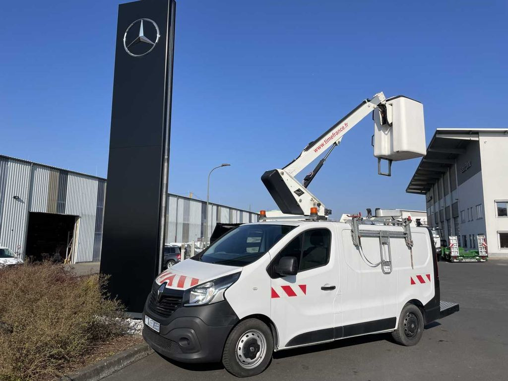 Renault Trafic dCi 120 L1H1 / TIME France ETL 21 8m - Caminhão com plataforma aérea, Veículo comercial: foto 1 Renault Trafic dCi 120 L1H1 / TIME France ETL 21 8m - Caminhão com plataforma aérea, Veículo comercial: foto 1