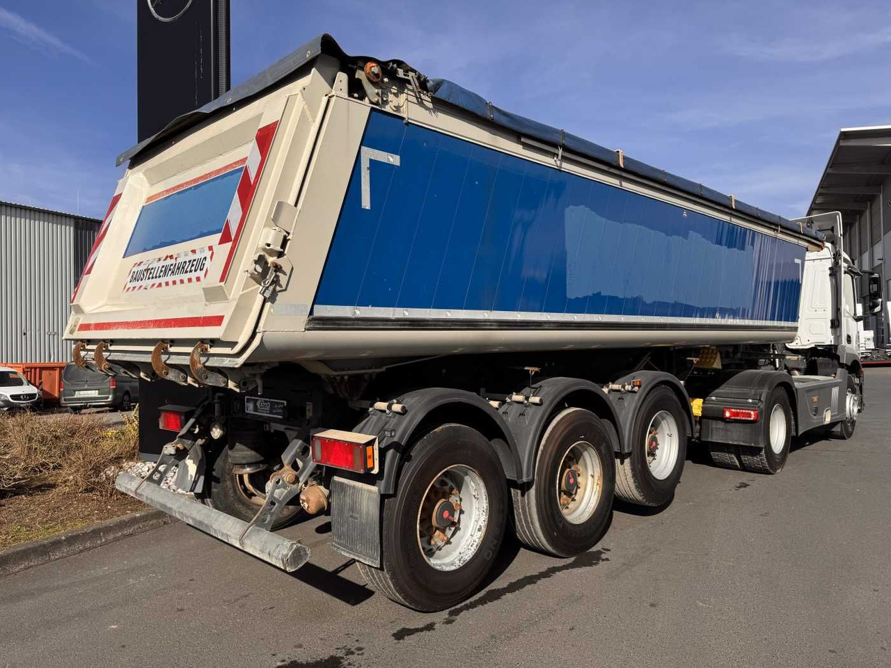 Schmitz Cargobull SGF*S3 SKI 24 SL 7.2 Mulde 23m³ Liftachse 5x Schmitz Cargobull SGF*S3 SKI 24 SL 7.2 Alu-Mulde 23m³ Liftachse - Semi-reboque basculante: foto 1 Schmitz Cargobull SGF*S3 SKI 24 SL 7.2 Mulde 23m³ Liftachse 5x Schmitz Cargobull SGF*S3 SKI 24 SL 7.2 Alu-Mulde 23m³ Liftachse - Semi-reboque basculante: foto 1
