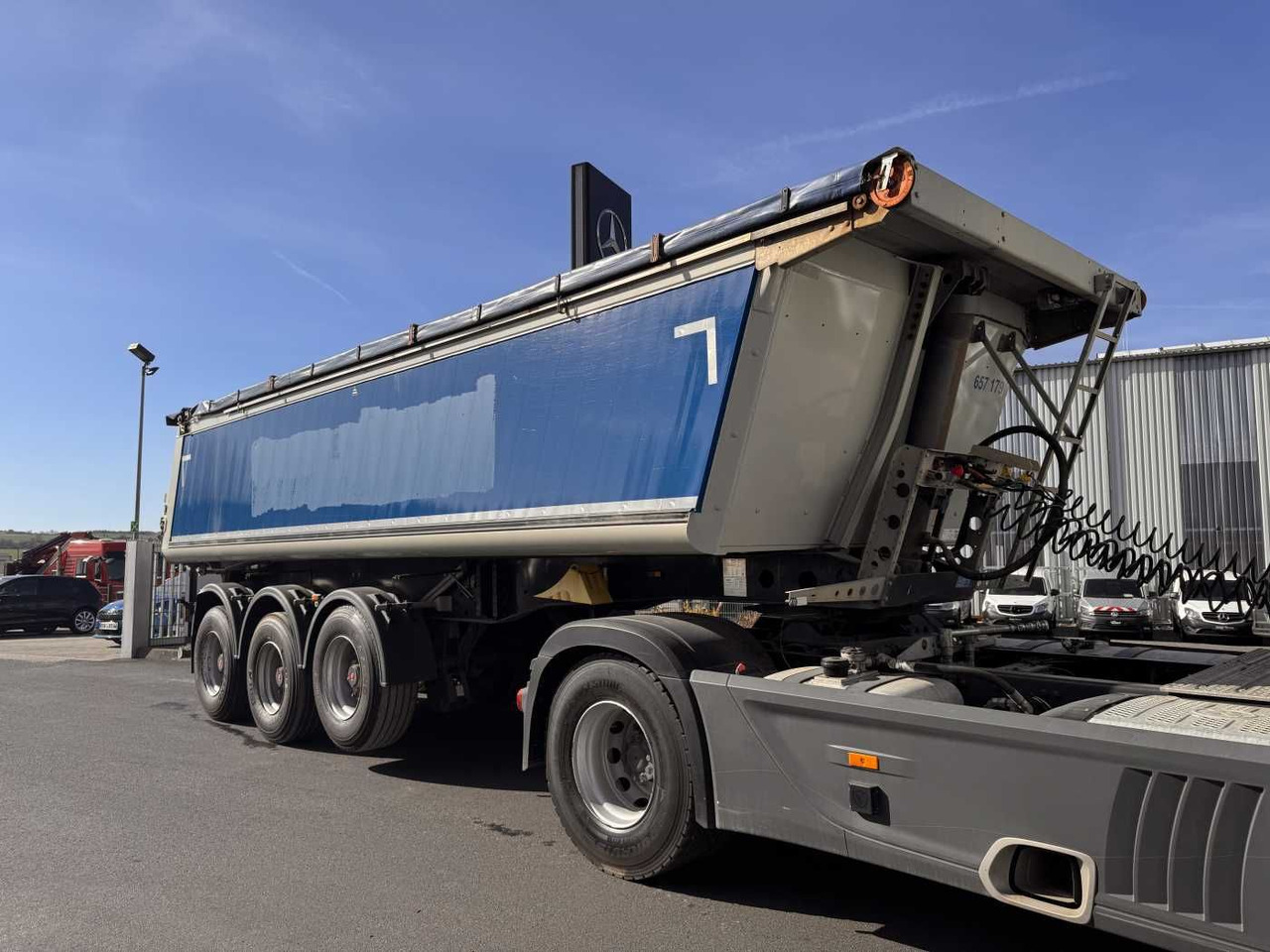Schmitz Cargobull SGF*S3 SKI 24 SL 7.2 Mulde 23m³ Liftachse 5x Schmitz Cargobull SGF*S3 SKI 24 SL 7.2 Alu-Mulde 23m³ Liftachse - Semi-reboque basculante: foto 3 Schmitz Cargobull SGF*S3 SKI 24 SL 7.2 Mulde 23m³ Liftachse 5x Schmitz Cargobull SGF*S3 SKI 24 SL 7.2 Alu-Mulde 23m³ Liftachse - Semi-reboque basculante: foto 3