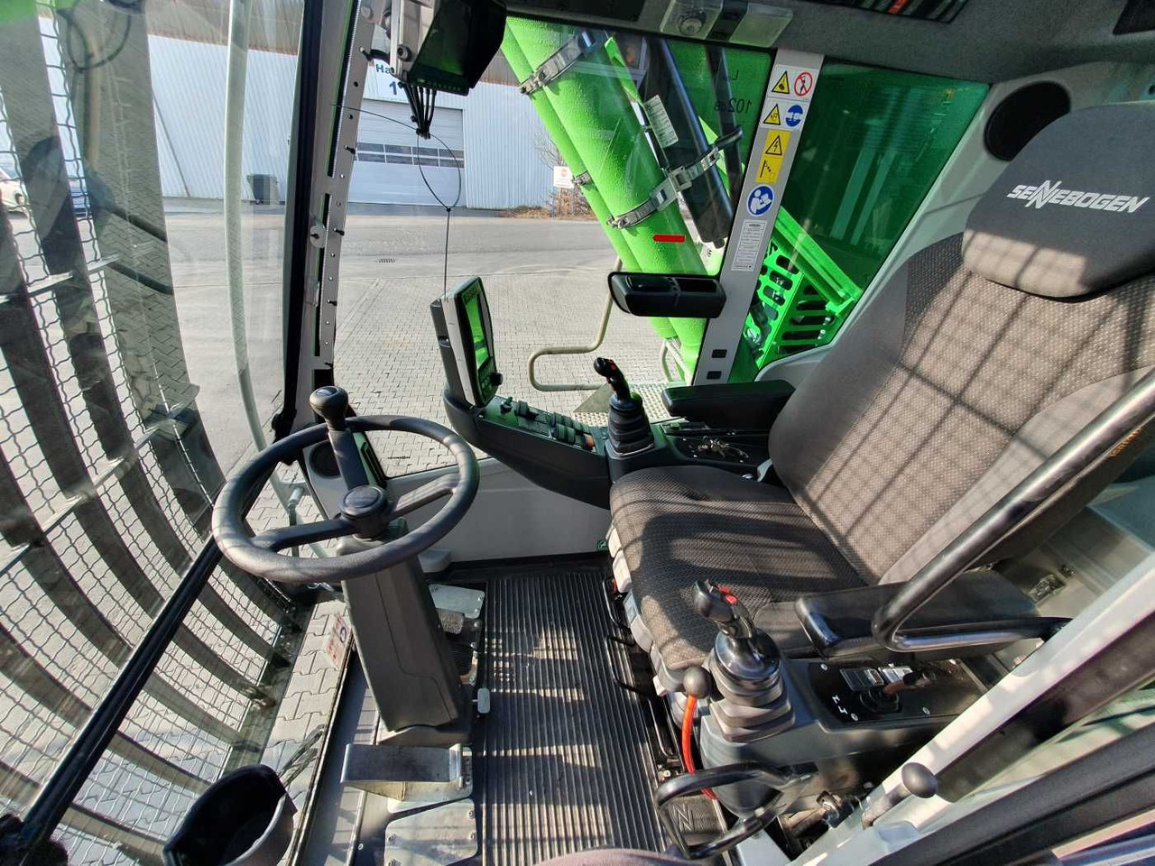 Manipulador de material novo Sennebogen 728 / inkl. Albach Greifersäge & SW / nur 2.016h: foto 10