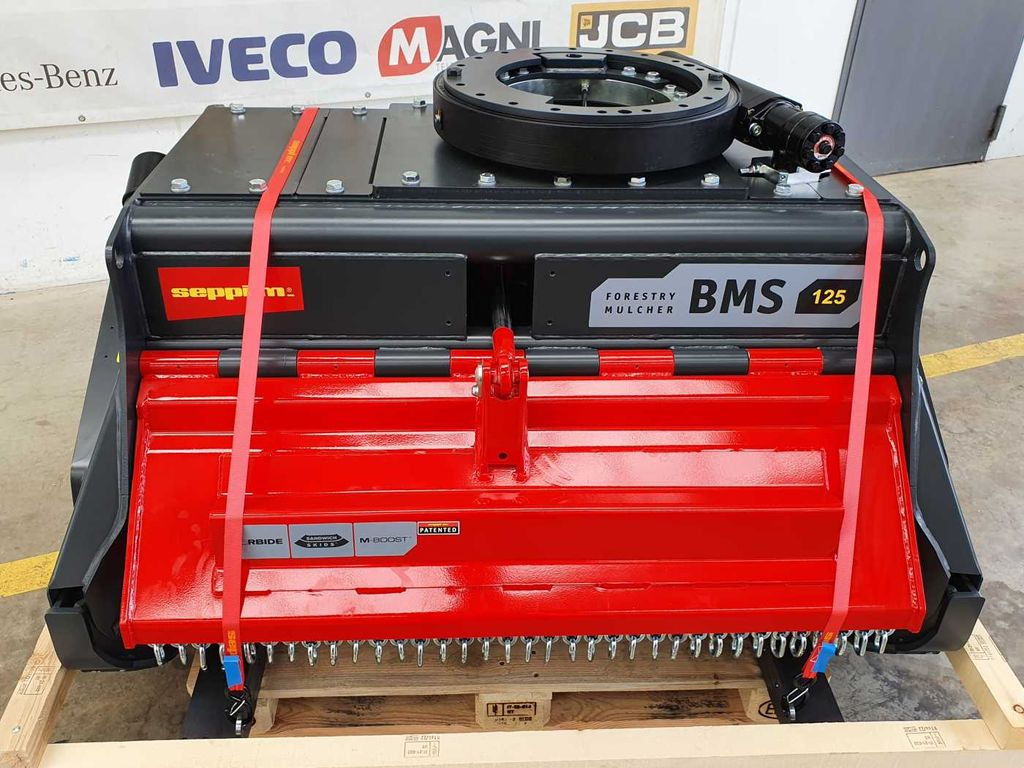 Seppi M. BMS 125 / 13-30t Forstmulcher Drehmotor - Triturador florestal: foto 2 Seppi M. BMS 125 / 13-30t Forstmulcher Drehmotor - Triturador florestal: foto 2