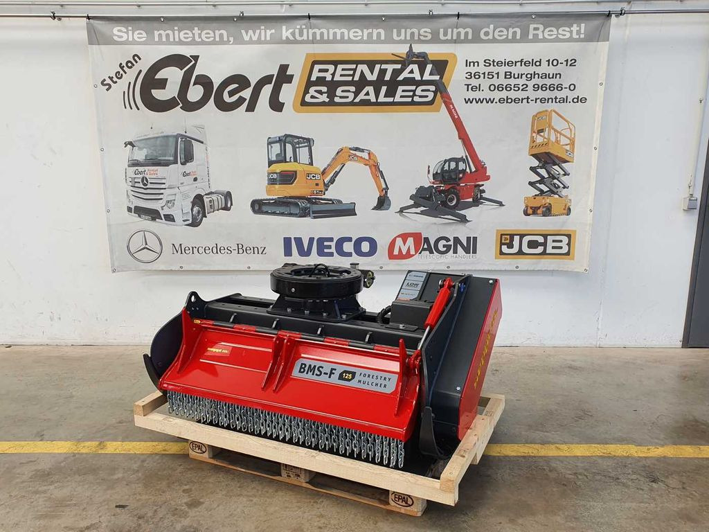 Seppi M. BMS-F 125 Forstmulcher 10-20t Drehmotor - Triturador florestal: foto 1 Seppi M. BMS-F 125 Forstmulcher 10-20t Drehmotor - Triturador florestal: foto 1