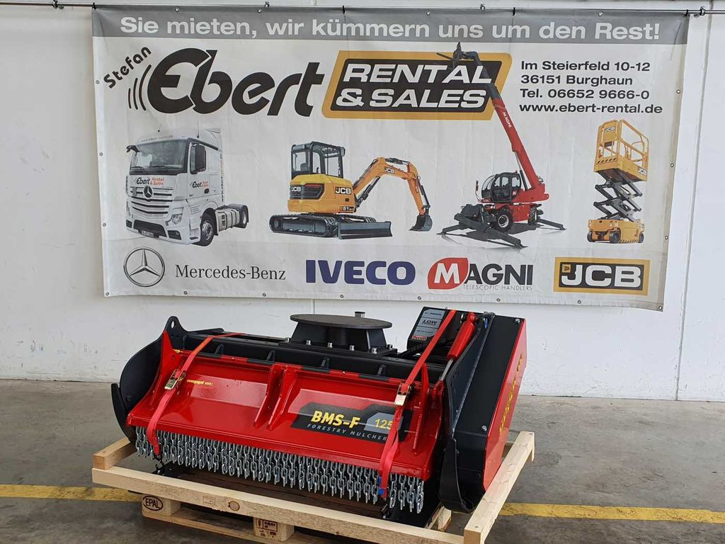 Seppi M. BMS-F 125 Forstmulcher 10-20to lagernd - Triturador florestal: foto 1 Seppi M. BMS-F 125 Forstmulcher 10-20to lagernd - Triturador florestal: foto 1