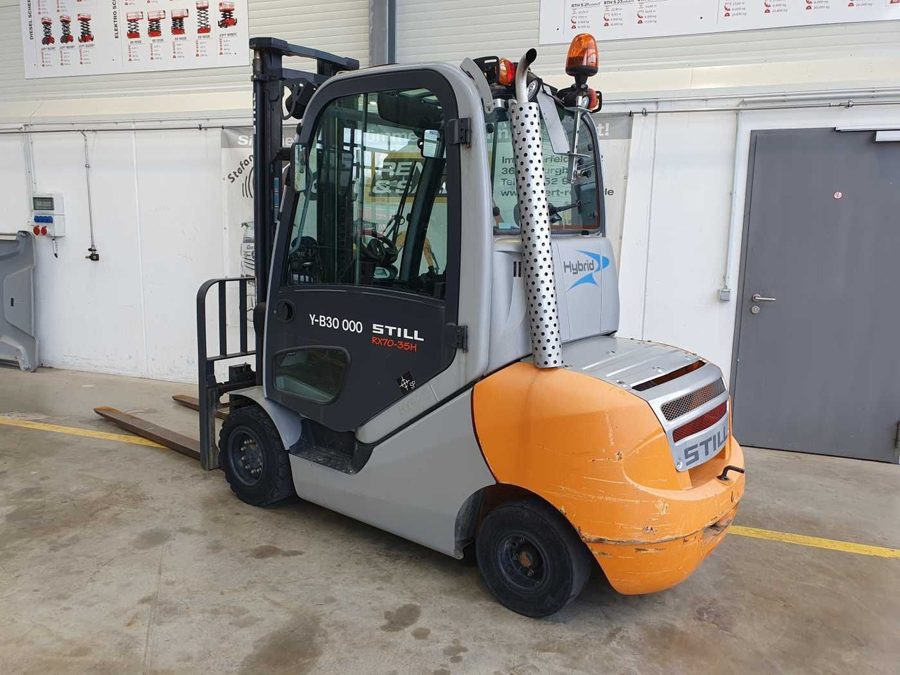Empilhador a diesel Still RX70-35 / Duplex: 3.40m / nur 1.328h! / SS: foto 7 Empilhador a diesel Still RX70-35 / Duplex: 3.40m / nur 1.328h! / SS: foto 7