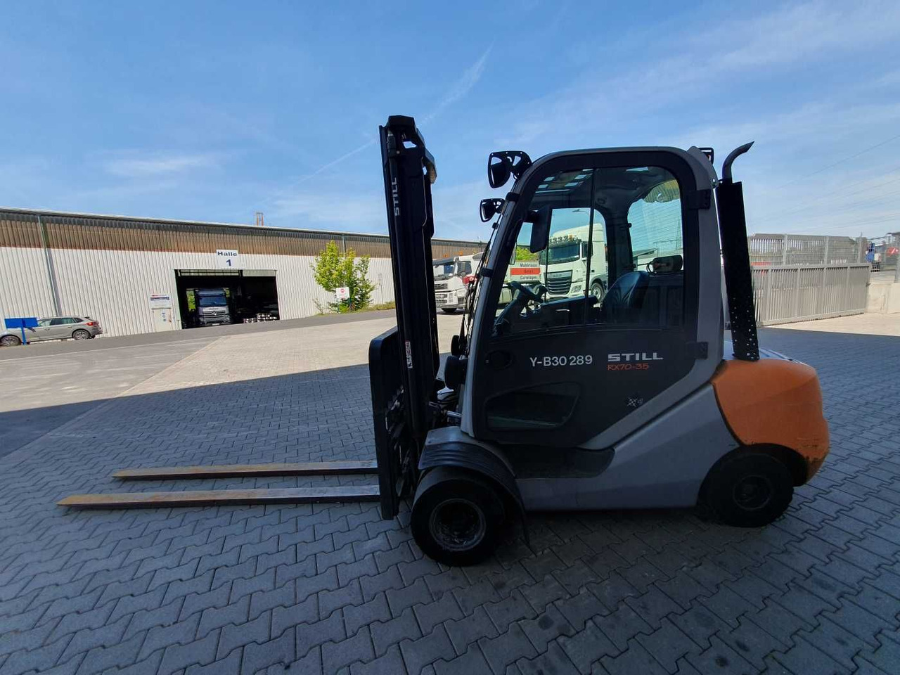 Still RX70-35 / Duplex: 3.50m! / 9.214h / SS - Empilhador a diesel: foto 5 Still RX70-35 / Duplex: 3.50m! / 9.214h / SS - Empilhador a diesel: foto 5