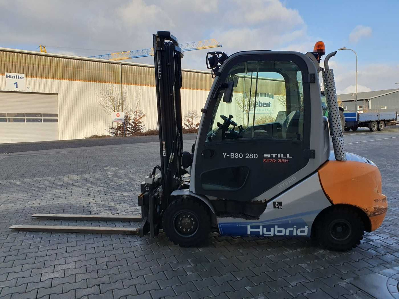 Empilhador a diesel Still RX70-35 / Duplex: 3.50m / nur 1.065h / Drehgerät: foto 6