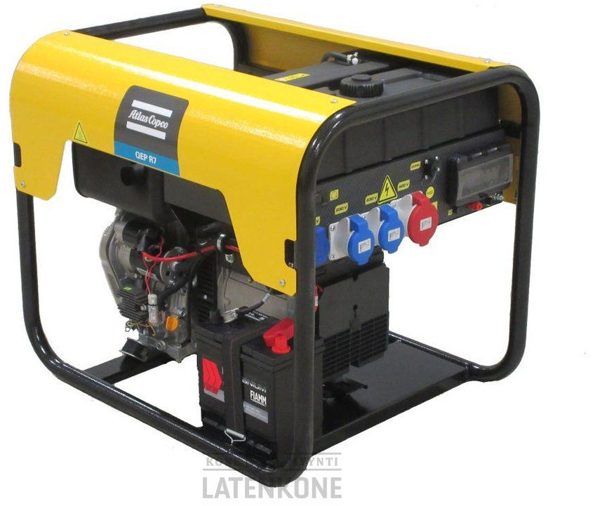 Atlas Copco QEP R7 Diesel Generaattori - Gerador elétrico: foto 1 Atlas Copco QEP R7 Diesel Generaattori - Gerador elétrico: foto 1