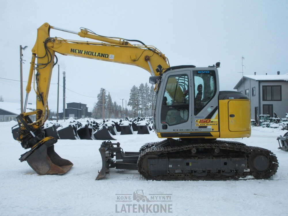 New Holland E150BSR-2 Blade Runner - Escavadora de rastos: foto 5 New Holland E150BSR-2 Blade Runner - Escavadora de rastos: foto 5