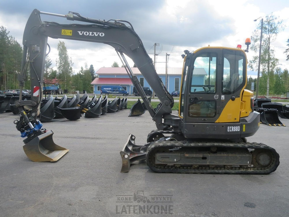 Volvo ECR88D SMP Rototiltti - Escavadora de rastos: foto 5 Volvo ECR88D SMP Rototiltti - Escavadora de rastos: foto 5